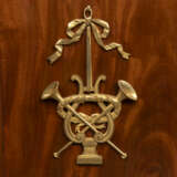 A GERMAN ORMOLU-MOUNTED AND BRASS-INLAID MAHOGANY STRIKING MUSICAL ORGAN CLOCK WITH DULCIMER - photo 8