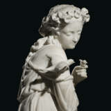 A WHITE MARBLE FIGURE OF ALLEGORY OF SPRING - photo 4