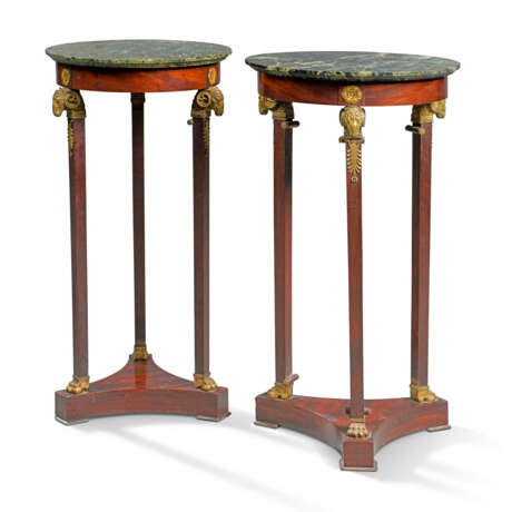 A PAIR OF EMPIRE ORMOLU-MOUNTED MAHOGANY GUERIDONS - photo 2