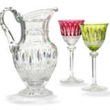 A ST. LOUIS 'TOMMY' PATTERN CUT-GLASS PART TABLE-SERVICE - photo 4
