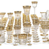 A ST. LOUIS 'THISTLE' PATTERN CUT-GLASS COMPOSITE PART TABLE-SERVICE - photo 1