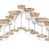A ST. LOUIS 'THISTLE' PATTERN CUT-GLASS COMPOSITE PART TABLE-SERVICE - photo 7