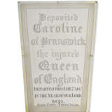 A GEORGE IV PARCEL-GILT SILVER COFFIN PLATE - photo 1