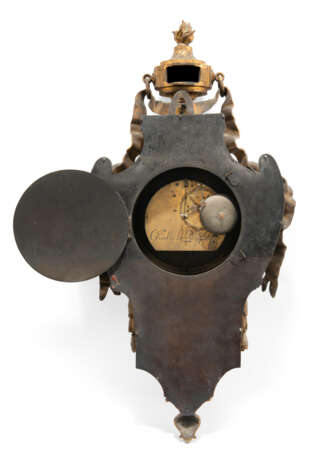 A LATE LOUIS XV ORMOLU CARTEL CLOCK - photo 4