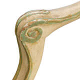 A SET OF TEN LOUIS XV CREAM, GREEN AND RED-PAINTED SEAT FURNITURE - photo 4