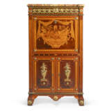 A LATE LOUIS XV ORMOLU-MOUNTED BOIS SATINE, AMARANTH, FRUITWOOD, HAREWOOD, GREEN-STAINED AND MARQUETRY SECRETAIRE A ABATTANT - Foto 1