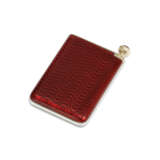 A GEM-SET AND GUILLOCHÉ ENAMEL GOLD-MOUNTED MATCH STRIKER - Foto 1