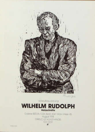 Plakat Verkaufsausstellung - Rudolph, Wilhelm - фото 1