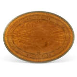 A VICTORIAN ORMOLU-MOUNTED AND PARCEL-GILT SATINWOOD, AMBOYNA AND MARQUETRY CENTRE TABLE - photo 5