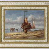 Segelschiffe am Ufer - unbekannter Künstler - photo 1