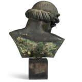 AN ITALIAN BRONZE BUST OF DIONYSUS - Foto 4
