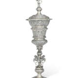 TWO GERMAN SILVER CUPS AND COVERS - photo 2
