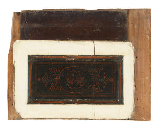 A SET OF LOUIS-PHILIPPE POLYCHROME-DECORATED BOISERIE PANELS - фото 9