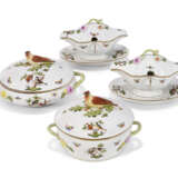 A LARGE ASSEMBLED HEREND PORCELAIN 'ROTHSCHILD BIRDS' PART DINNER SERVICE - photo 5