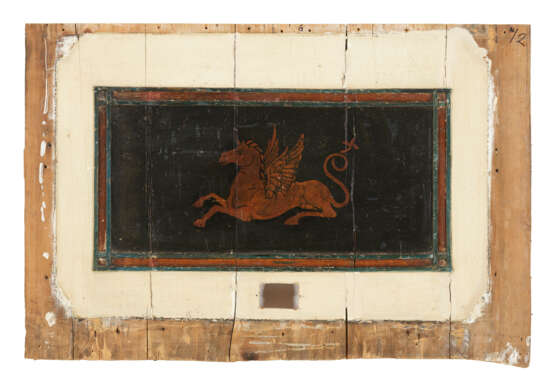 A SET OF LOUIS-PHILIPPE POLYCHROME-DECORATED BOISERIE PANELS - фото 11