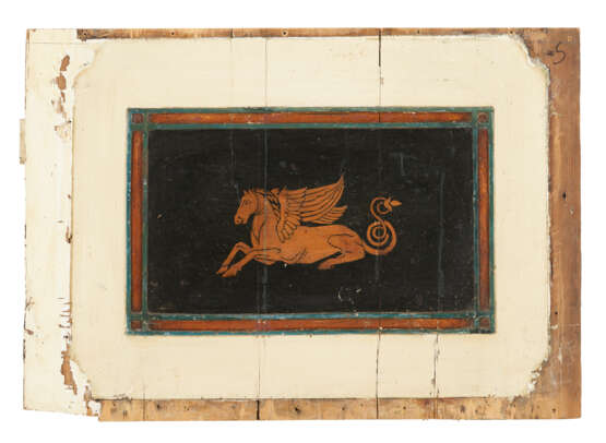 A SET OF LOUIS-PHILIPPE POLYCHROME-DECORATED BOISERIE PANELS - фото 12