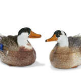 TWO MEISSEN PORCELAIN DUCK TUREENS AND COVERS - photo 1