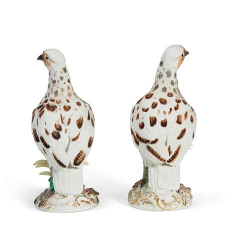 A PAIR OF MEISSEN PORCELAIN MODELS OF BIRDS - photo 5