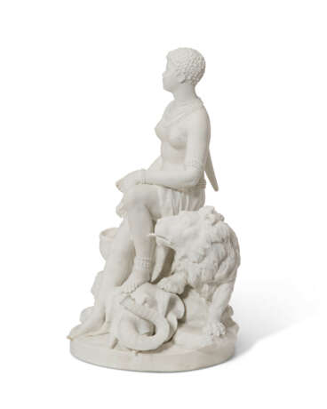 A SEVRES BISCUIT PORCELAIN ALLEGORICAL FIGURE EMBLEMATIC OF AFRICA - фото 2