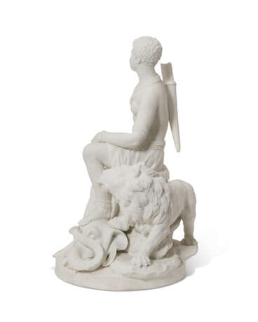 A SEVRES BISCUIT PORCELAIN ALLEGORICAL FIGURE EMBLEMATIC OF AFRICA - фото 5