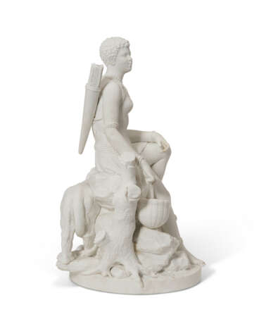 A SEVRES BISCUIT PORCELAIN ALLEGORICAL FIGURE EMBLEMATIC OF AFRICA - фото 6