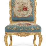 A FRENCH GILTWOOD AND AUBUSSON TAPESTERY FIVE-PIECE SALON SUITE - photo 10