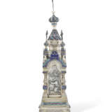 A RUSSIAN CLOISONNÉ ENAMEL SILVER-GILT TABERNACLE - photo 5