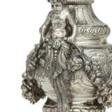 A PAIR OF ELIZABETH II LARGE SILVER EWERS - photo 2