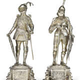 A PAIR OF GERMAN SILVER KNIGHTS - photo 2
