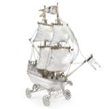 A GERMAN SILVER NEF - photo 1