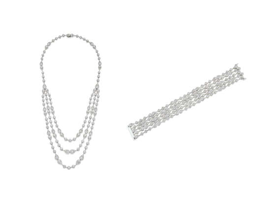 CARTIER SET OF DIAMOND JEWELRY - photo 1