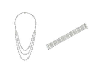 CARTIER SET OF DIAMOND JEWELRY