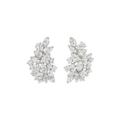 DIAMOND CLUSTER EARRINGS