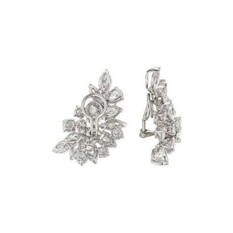 DIAMOND CLUSTER EARRINGS - photo 3