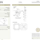 COLORED DIAMOND AND DIAMOND RING - photo 3
