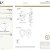 COLORED DIAMOND AND DIAMOND RING - photo 3