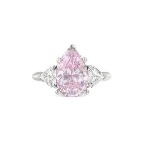 COLORED DIAMOND AND DIAMOND RING - photo 4