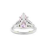 COLORED DIAMOND AND DIAMOND RING - photo 5