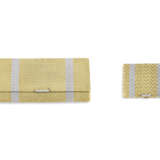 VAN CLEEF & ARPELS GOLD AND DIAMOND EVENING BAG AND COMPACT - Foto 2