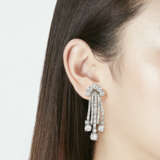 TRABERT & HOEFFER MAUBOUSSIN DIAMOND EARRINGS - photo 2