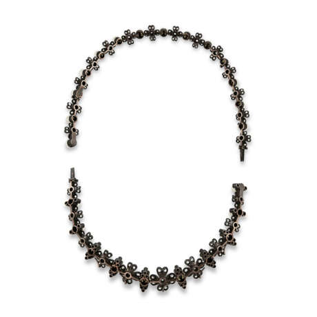 NATURAL AND CULTURED PEARL AND DIAMOND NECKLACE - фото 4
