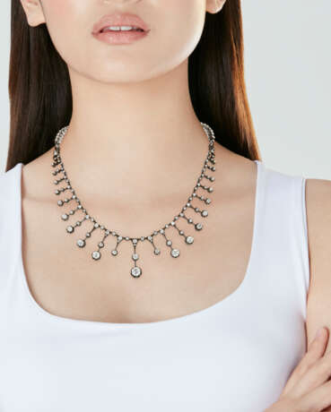 ANTIQUE DIAMOND NECKLACE - Foto 2