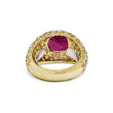 RUBY AND DIAMOND RING - photo 5