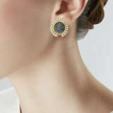 BULGARI COIN, DIAMOND AND RUBY ‘MONETE’ EARRINGS - photo 2