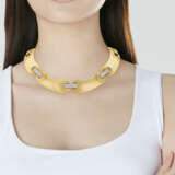 DAVID WEBB DIAMOND AND GOLD NECKLACE - photo 2