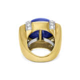 DAVID WEBB LAPIS LAZULI AND DIAMOND RING - photo 4