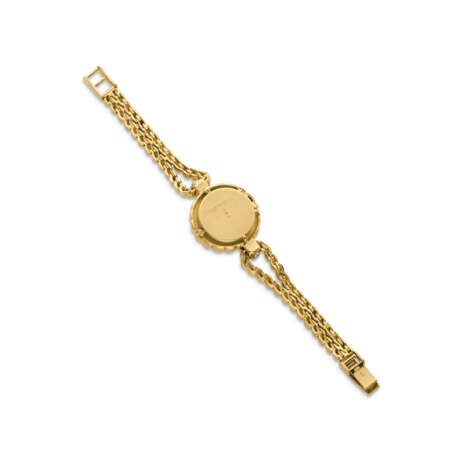 VERDURA DIAMOND AND GOLD CONCEALED BRACELET WATCH - photo 4