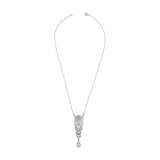 TIFFANY & CO. ART DECO DIAMOND PENDANT NECKLACE - photo 3