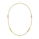 CARTIER SET OF CORAL, TURQUOISE AND GOLD SCARAB NECKLACES - photo 4