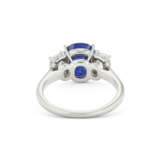 SAPPHIRE AND DIAMOND RING - Foto 8